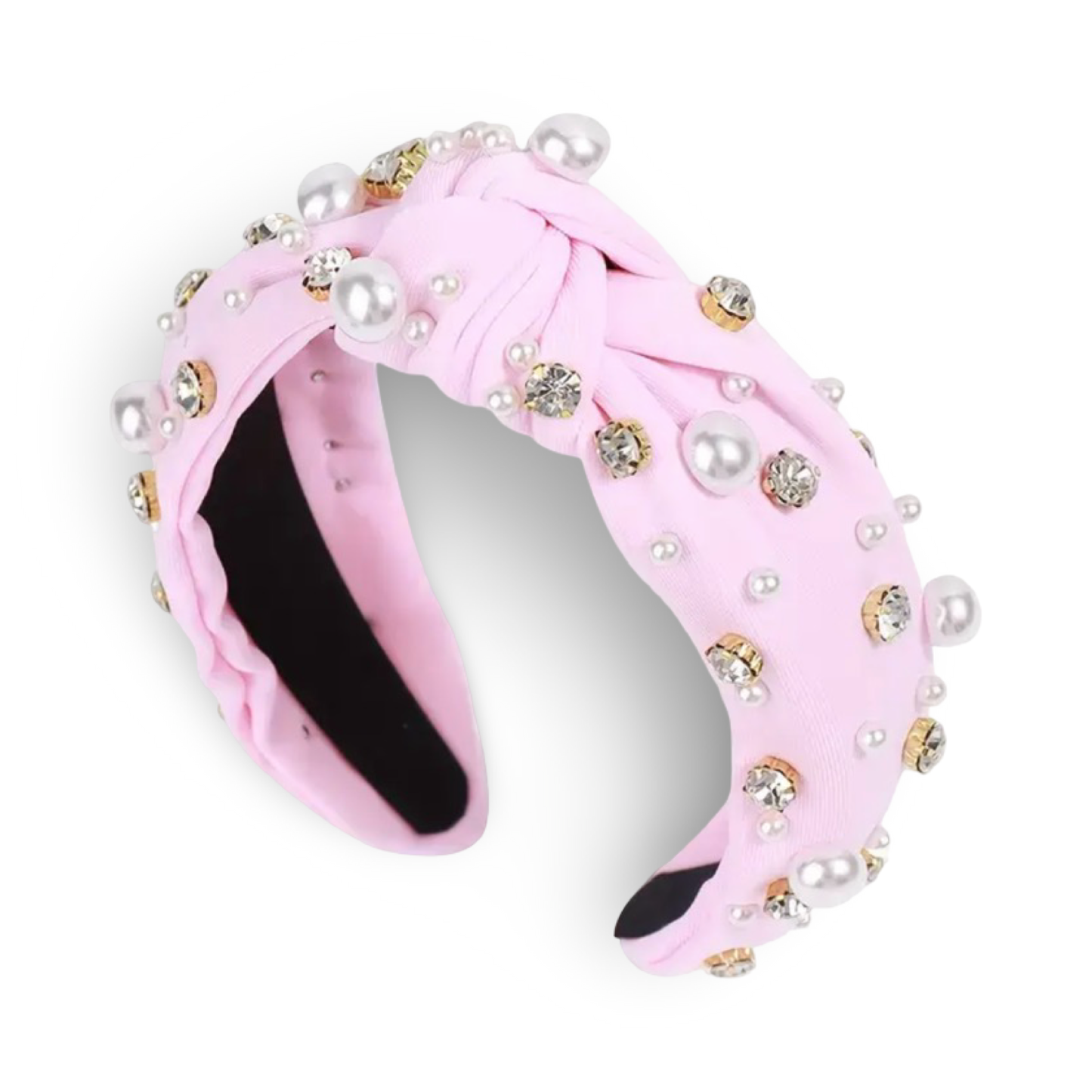 Bedazzled Pink Headband