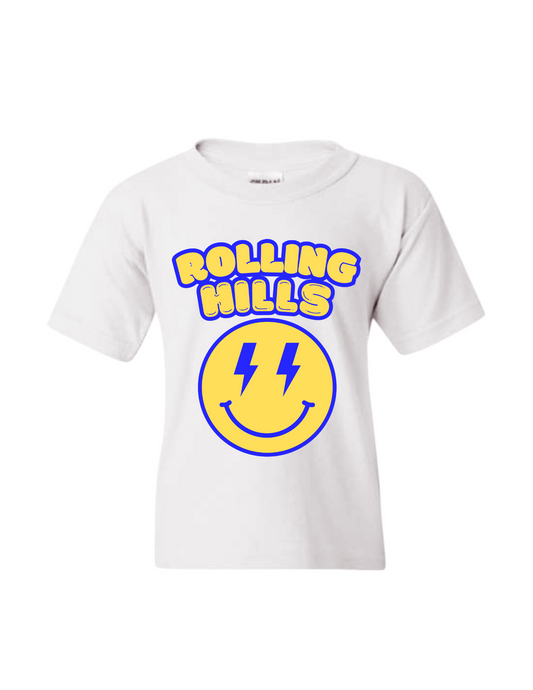 Bubble Smiley Camp / School Spirit Shirt
