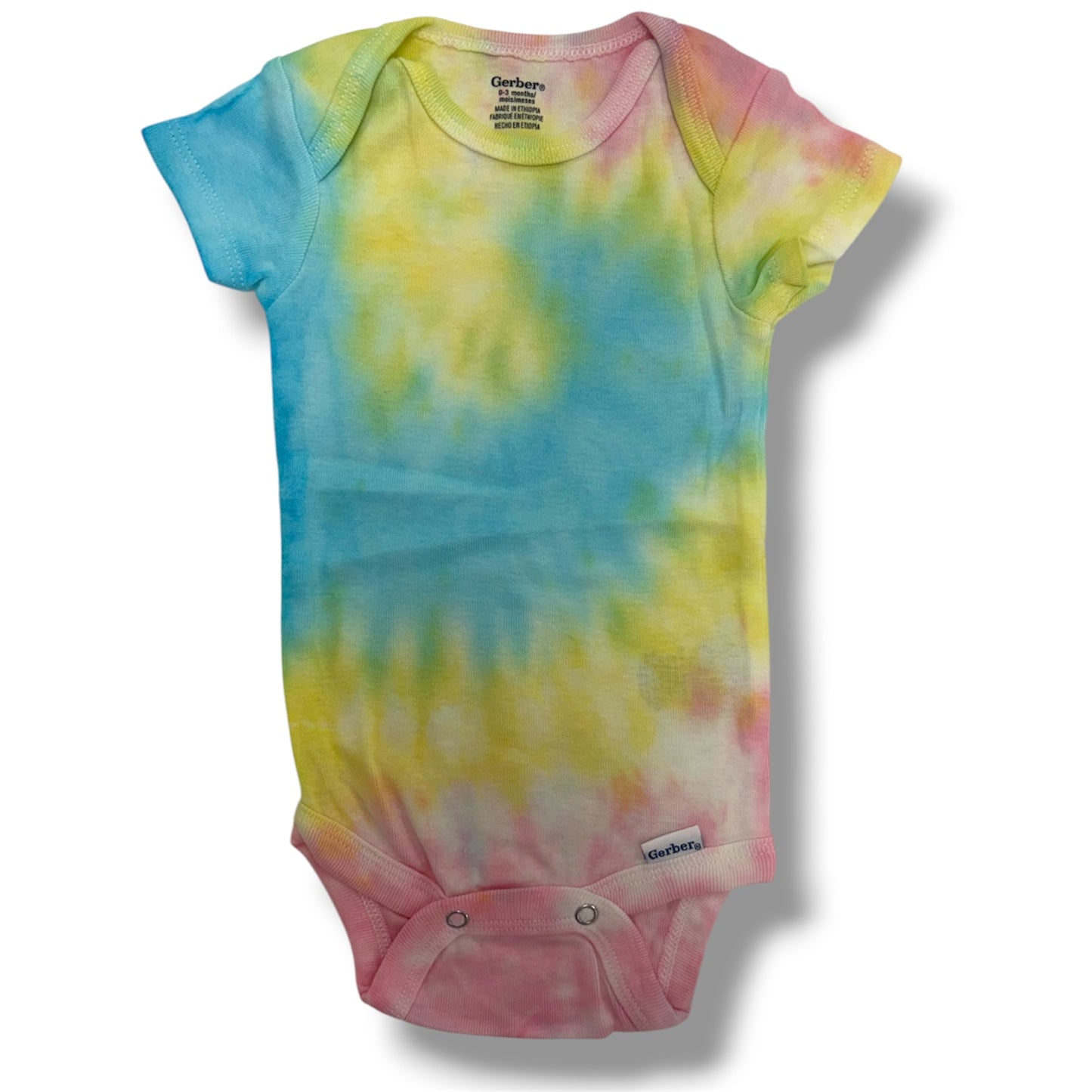 Personalized Baby Tie-Dye Onesie