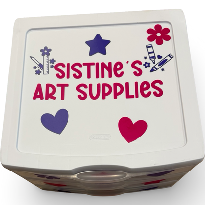 Personalized Crafts Organizer