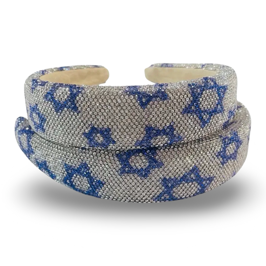 Rhinestone Hanukkah Headband