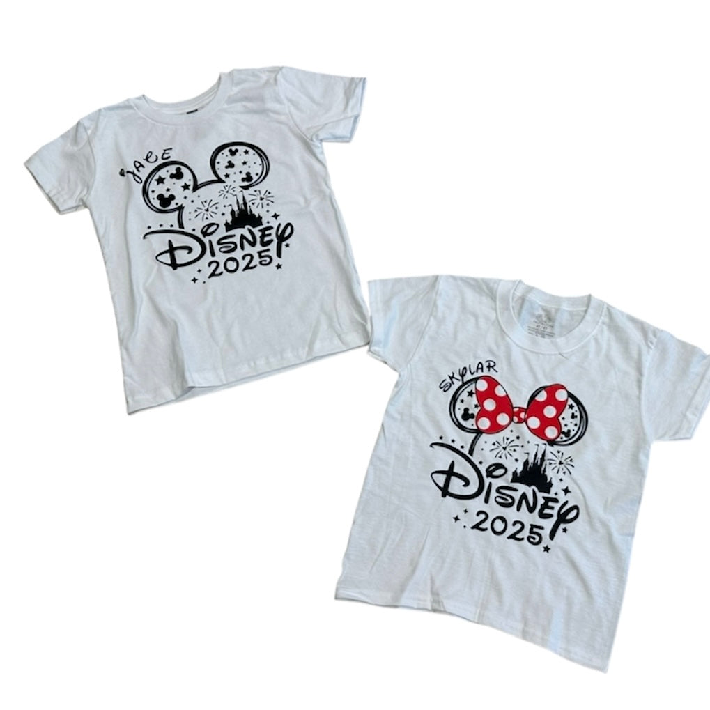 Family Matching Disney Park Shirts