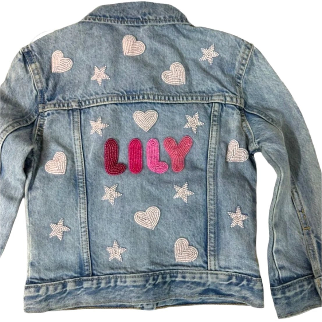 Beaded Denim Jacket
