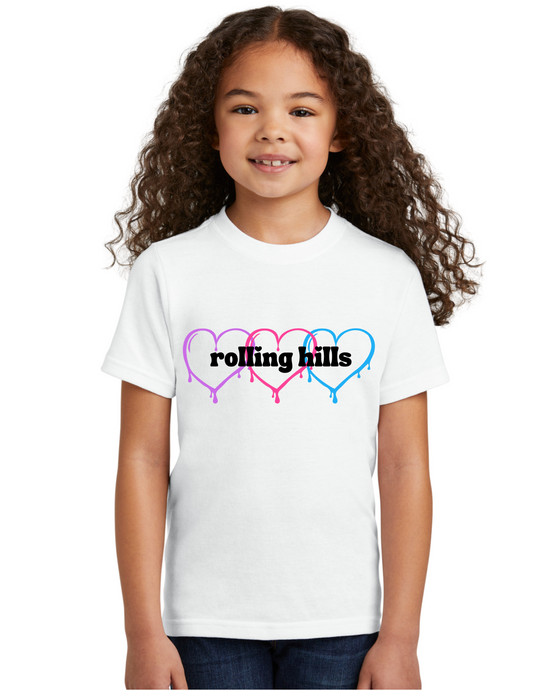 Drip Heart Camp / School Spirit Shirt