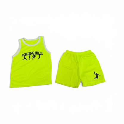 Custom Boys Athletic Set - Neon