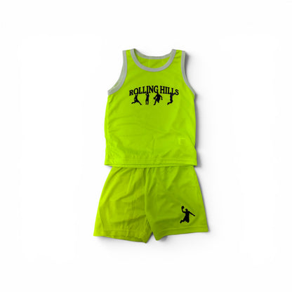 Custom Boys Athletic Set - Neon