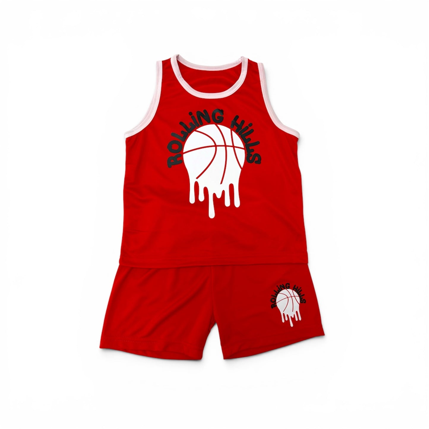 Custom Boys Athletic Set - Red