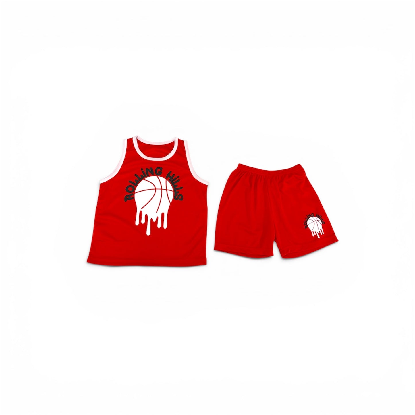 Custom Boys Athletic Set - Red