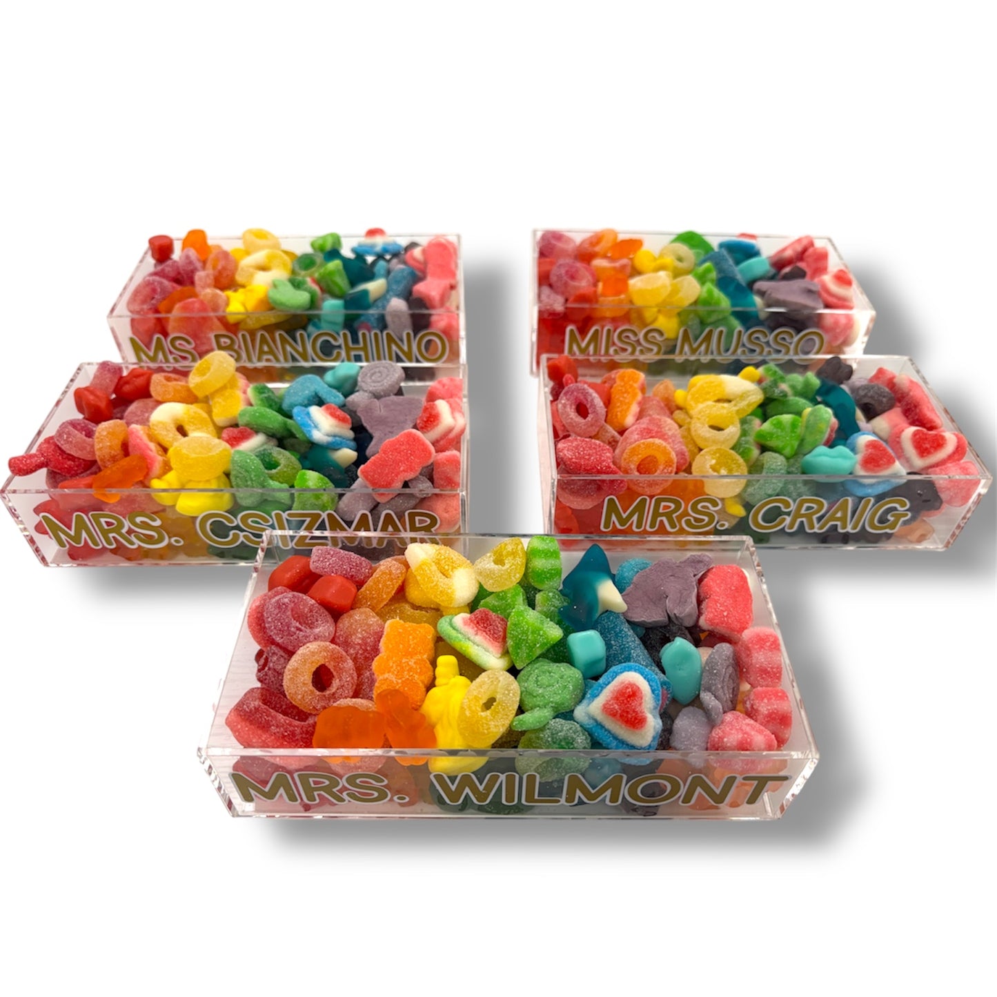Personalized Acrylic Candy Tray