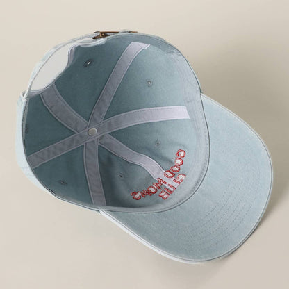 GOOD MOMS CLUB Embroidered Cotton Baseball Cap