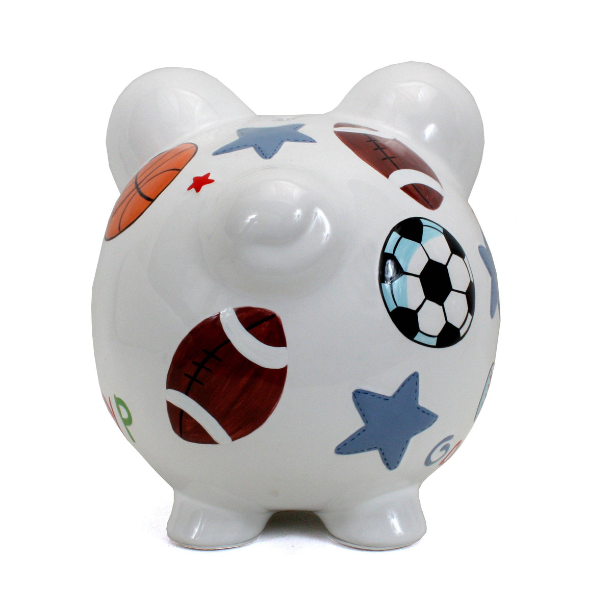 All Sports Large Piggy Bank, view 3