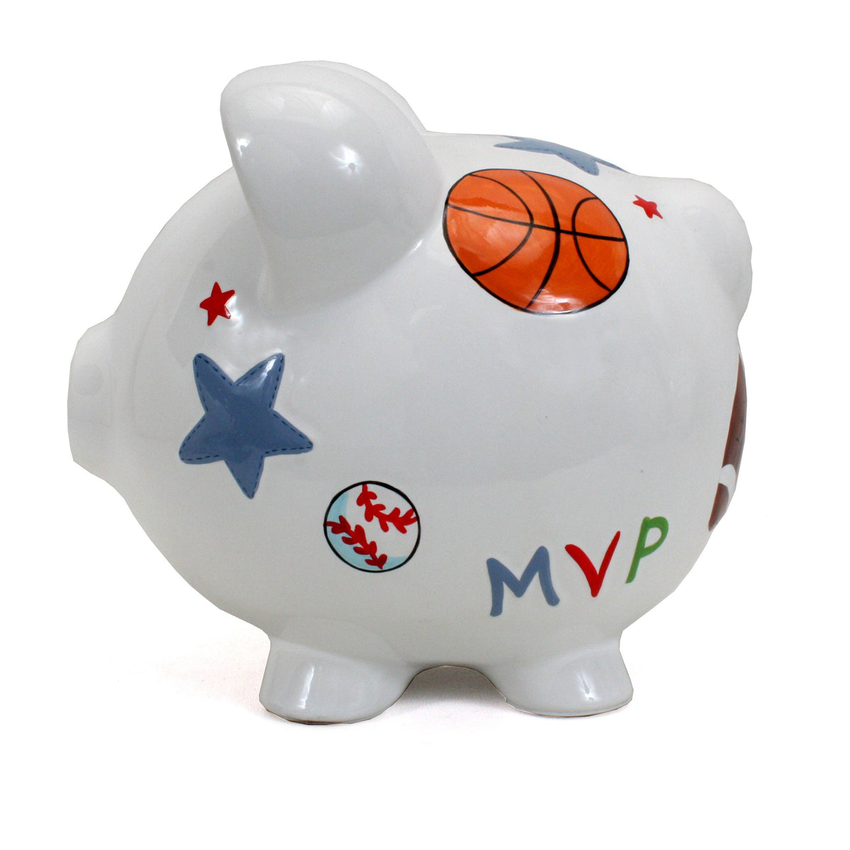 All Sports Large Piggy Bank, view 5