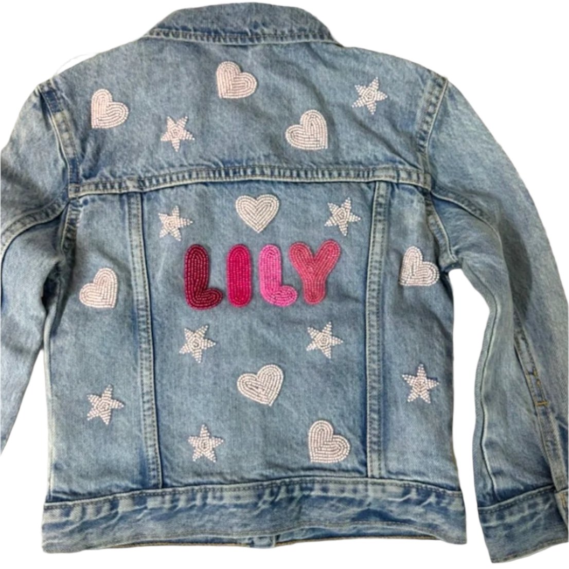 Beaded Denim Jacket