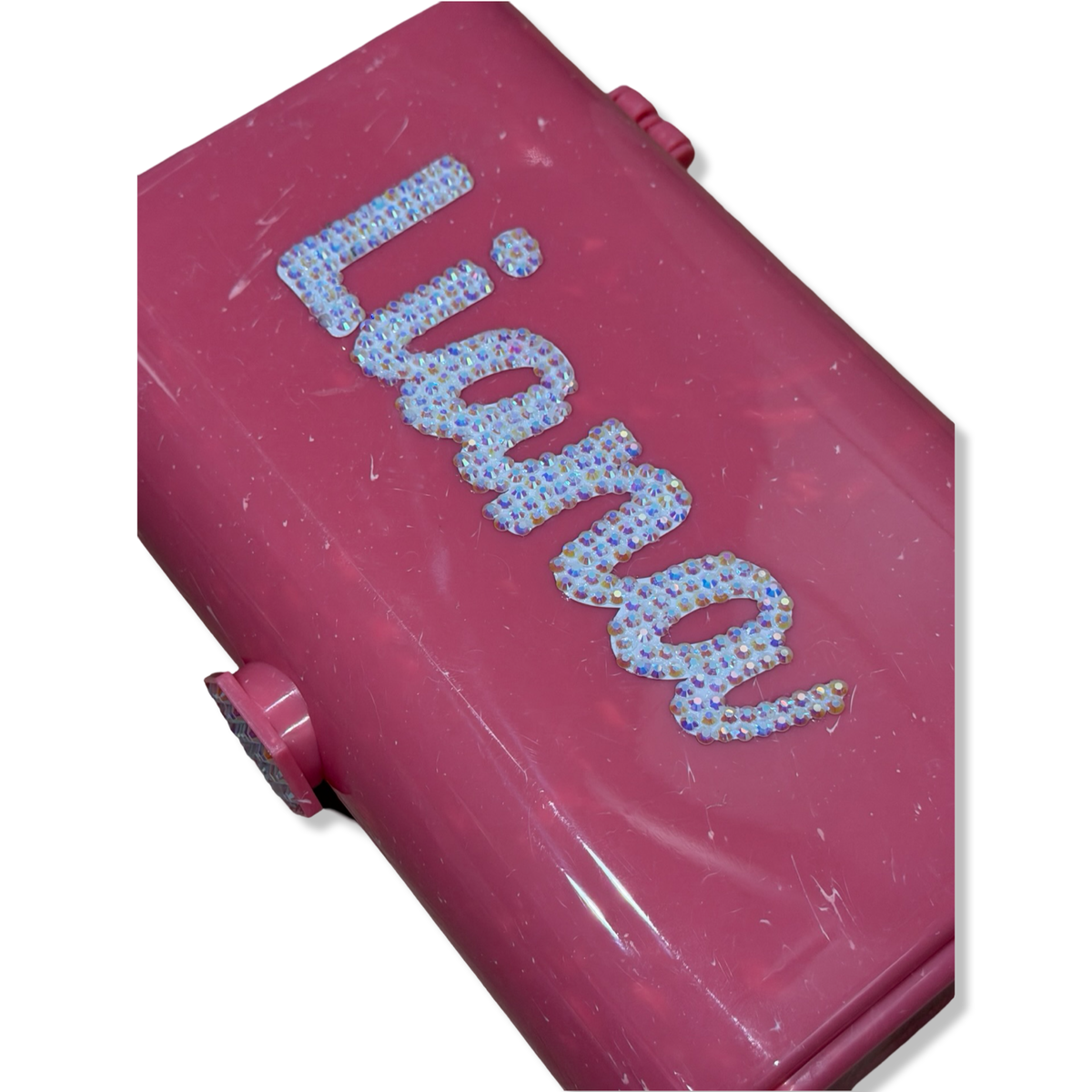 Bedazzled Personalized Makeup Case, view 2