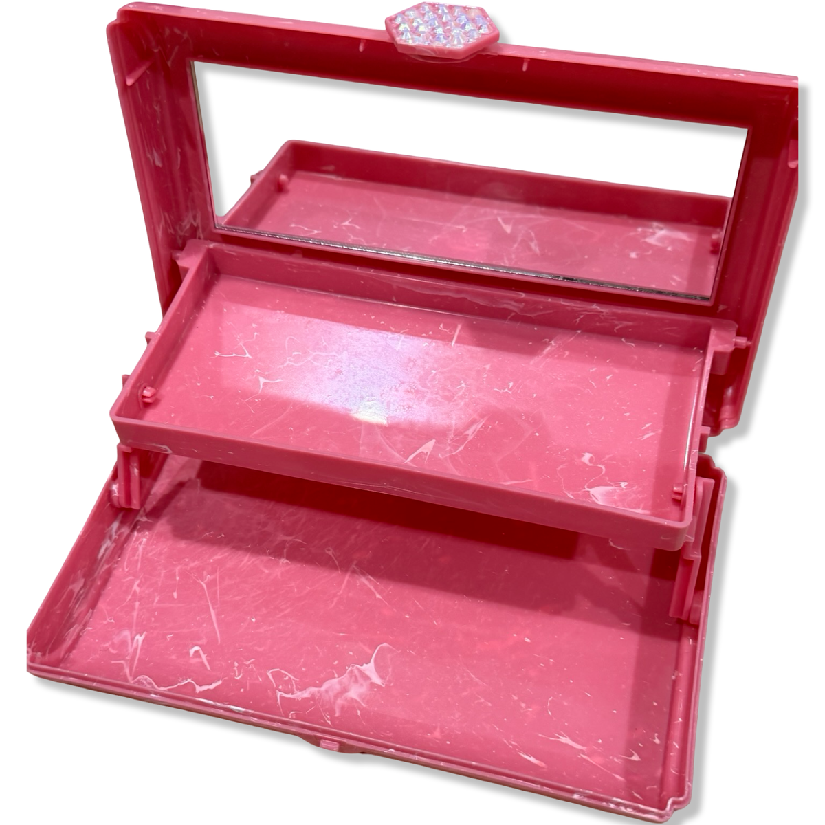 Bedazzled Personalized Makeup Case, view 3