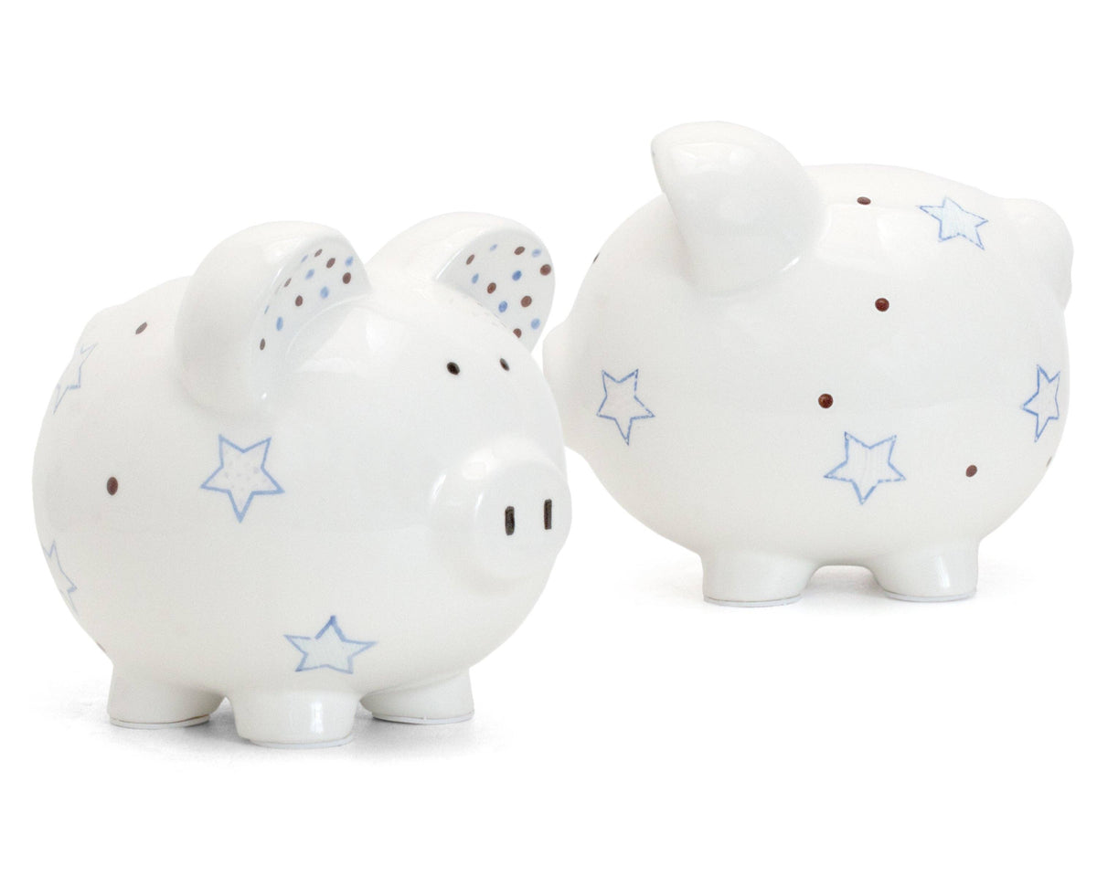 Blue Star Large Piggy Bank, view 8