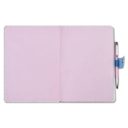 Floral Stripes Journal