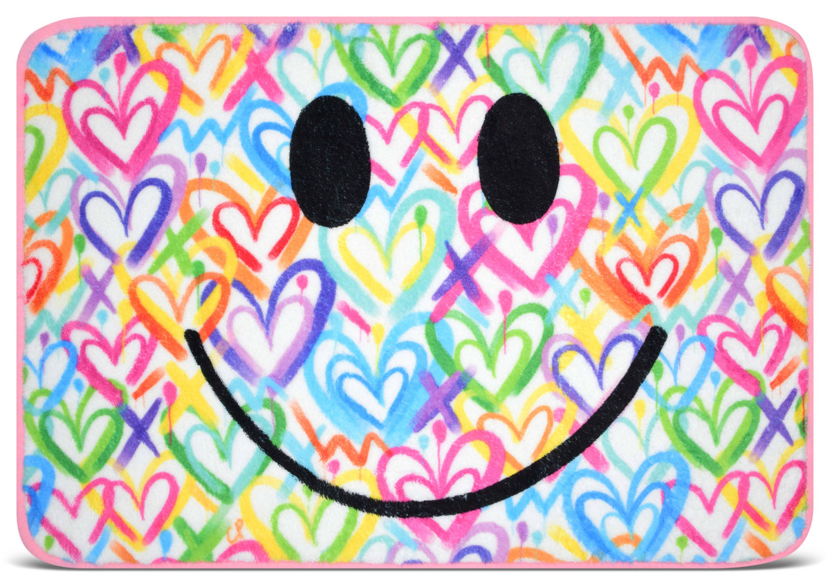 Corey Paige Hearts Floor Mat
