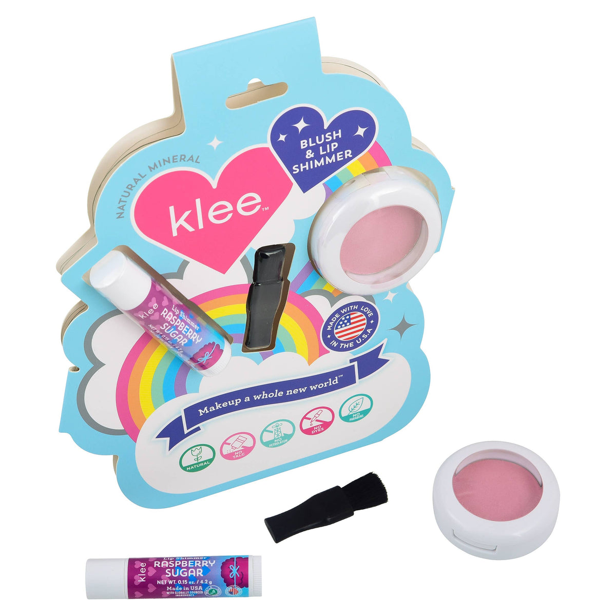 Cotton Candy Whisper - Blush and Lip Shimmer Set, view 2