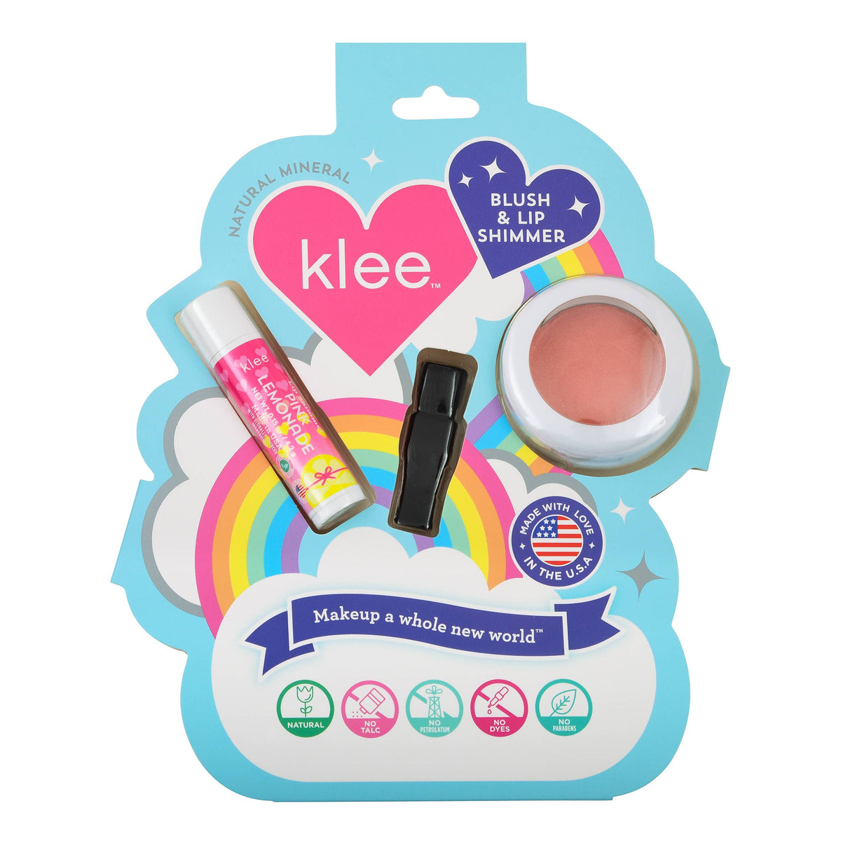 Cotton Candy Whisper - Blush and Lip Shimmer Set, view 6