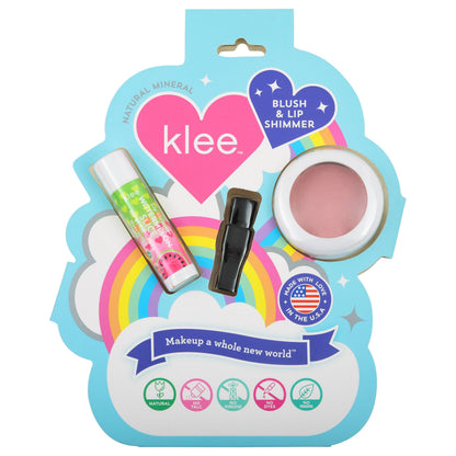 Cotton Candy Whisper - Blush and Lip Shimmer Set, view 7