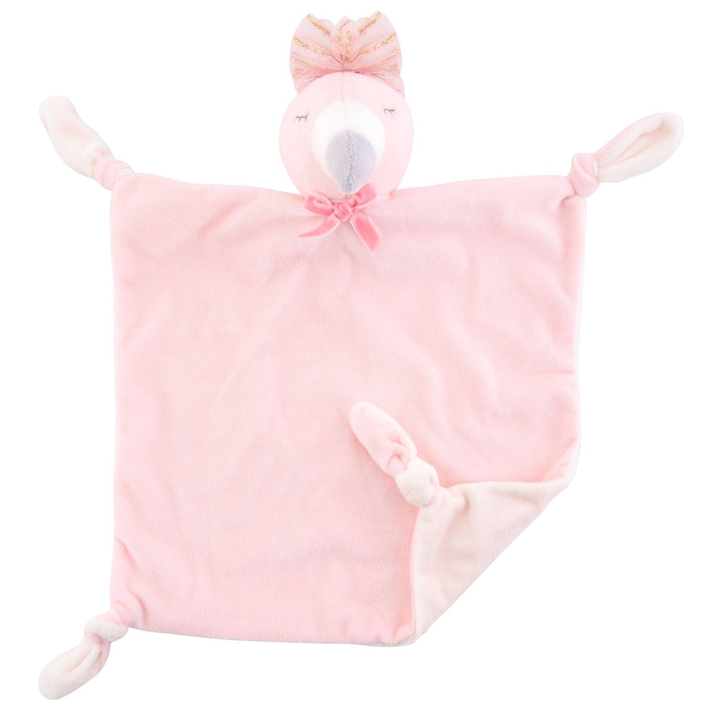 Flamingo Snuggly Plush Lovie