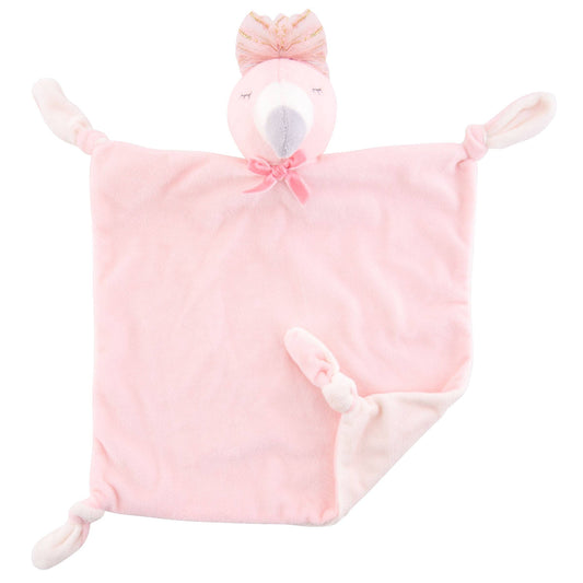 Flamingo Snuggly Plush Lovie