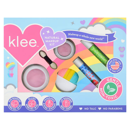 Klee Kids Starter Mineral Makeup Kit with Roll-On Fragrance