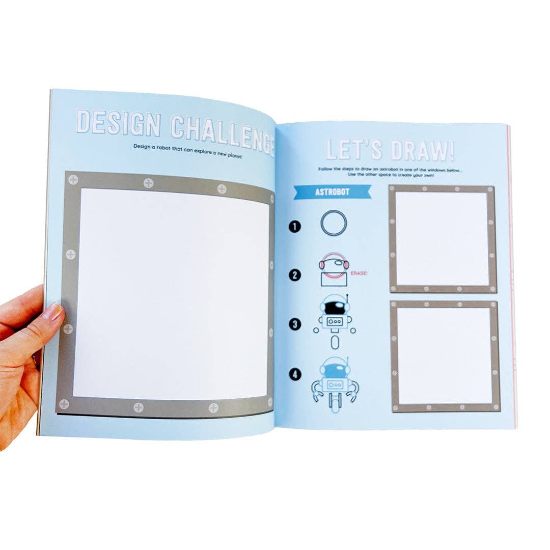 Design Your Own Sticker Book: Stickerbots, view 7