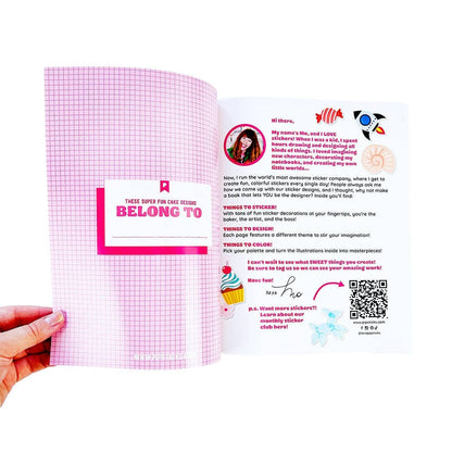 Design Your Own Sticker Book: Stickercakes, view 2