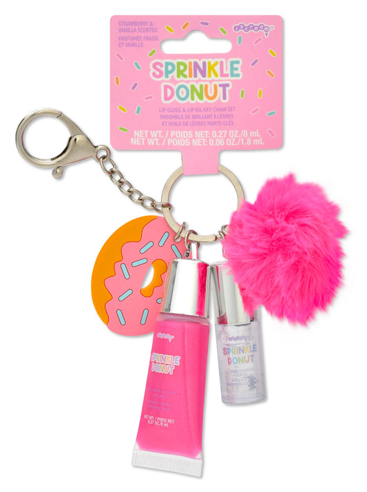 Donut LIP Balm Keychain