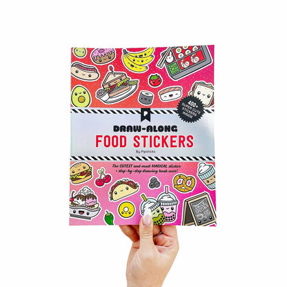 Draw-Along Food Sticker Book, view 16