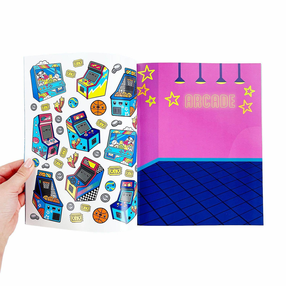 Draw-Along Gaming Sticker Book, view 7