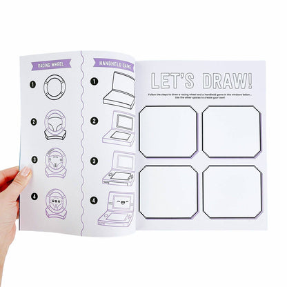 Draw-Along Gaming Sticker Book, view 8