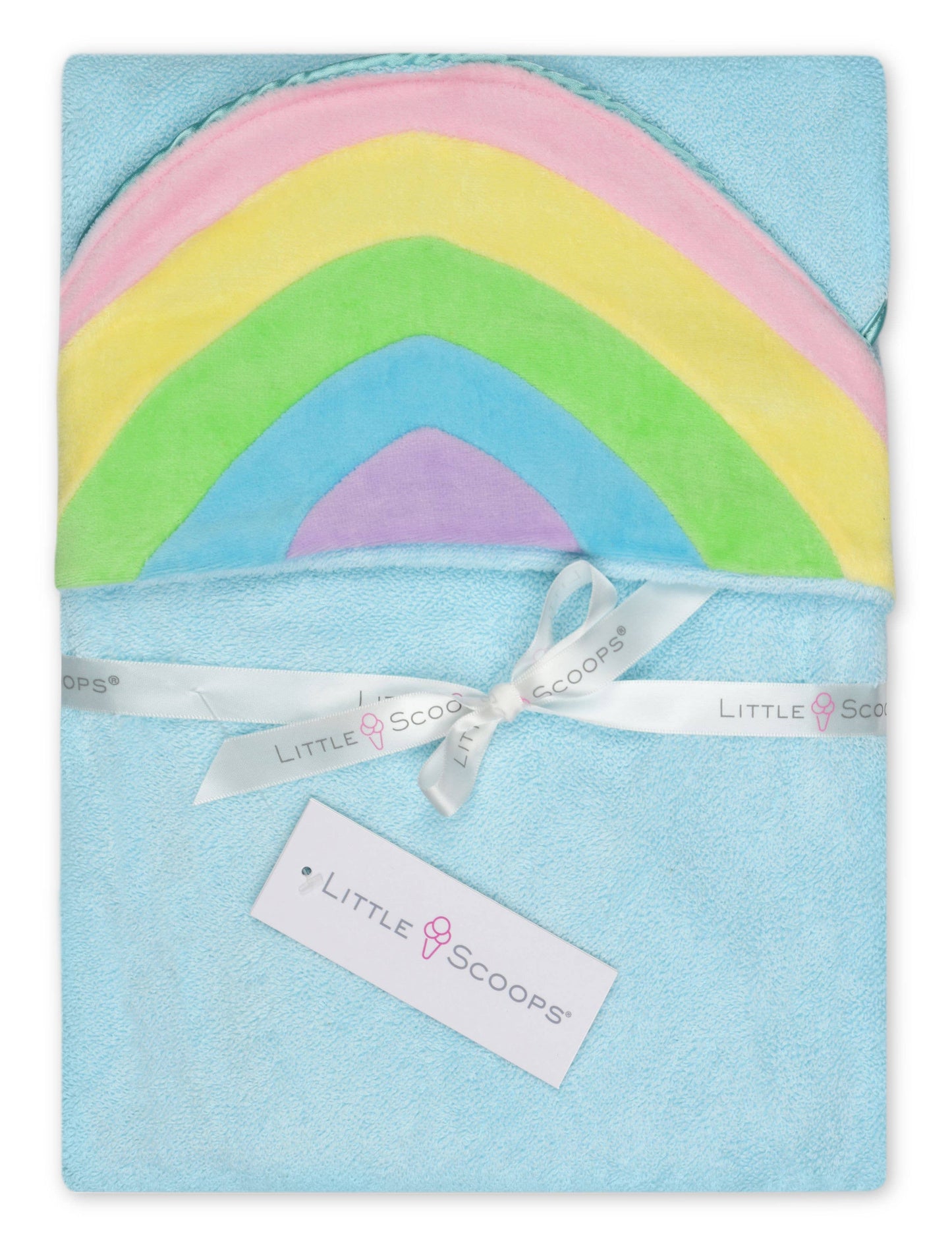 Rainbow Hooded Towel
