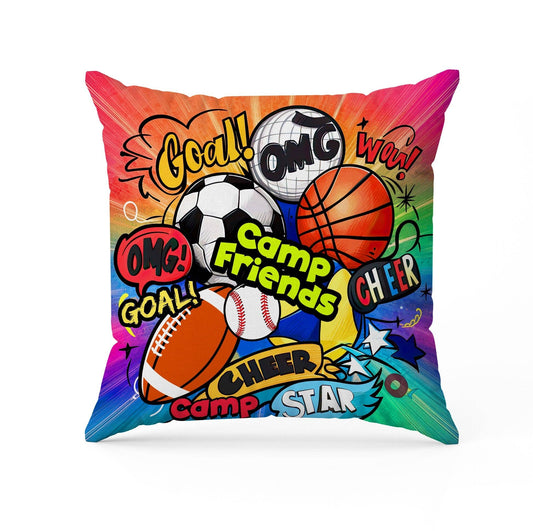 Camp Bunk Kids Autograph Pillow – Perfect for Sleepovers, Camp Memories, and Personalized Gifts