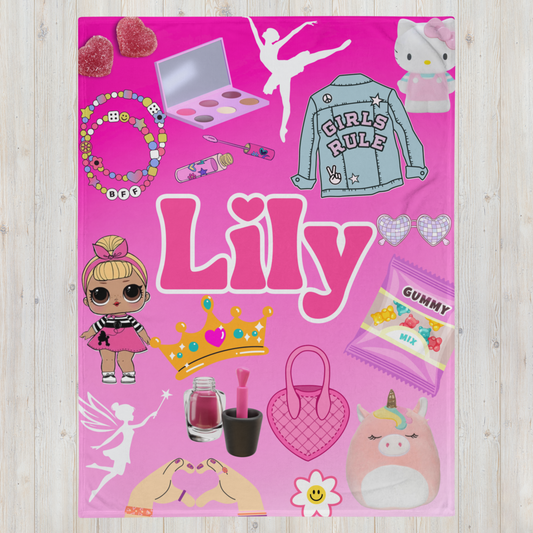 Girls Favorite Things Blanket