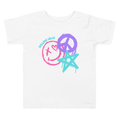 Girls Graffiti Camp / School Spirit Shirt, view 2