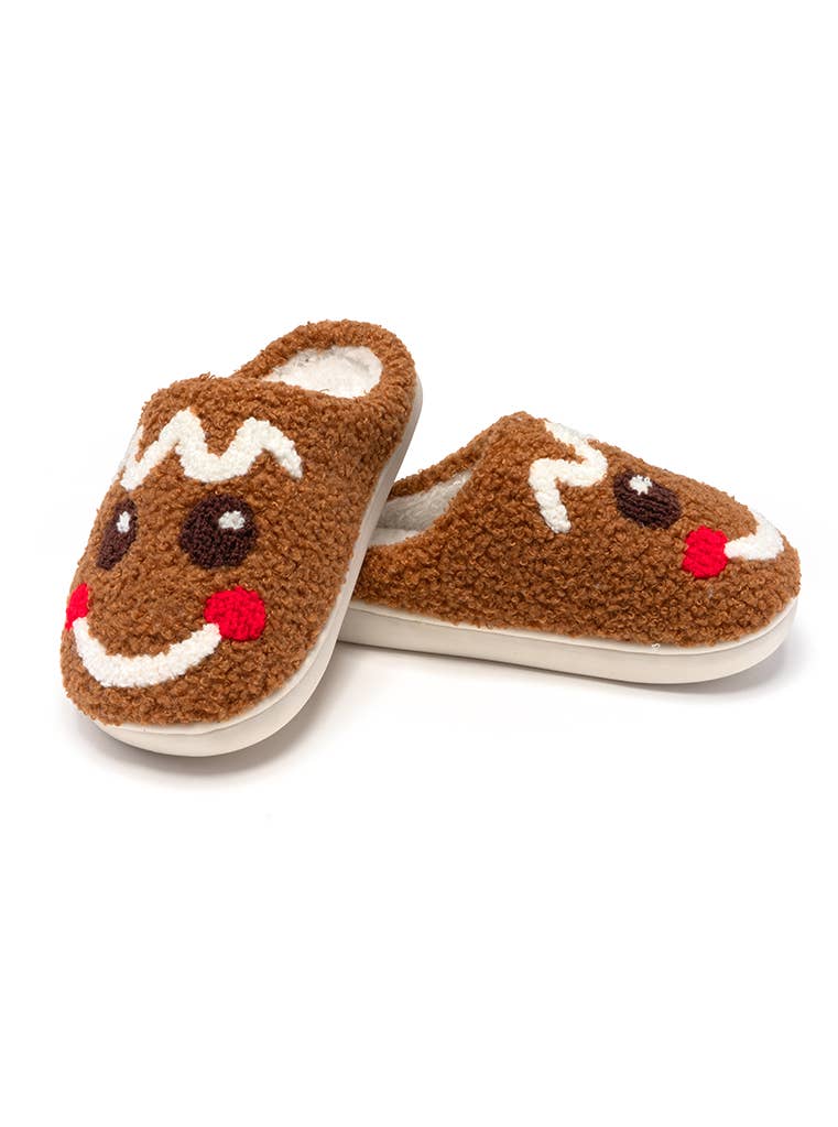 Indoor / Outdoor Slippers - Kids - Holiday - Gingerbread, view 2