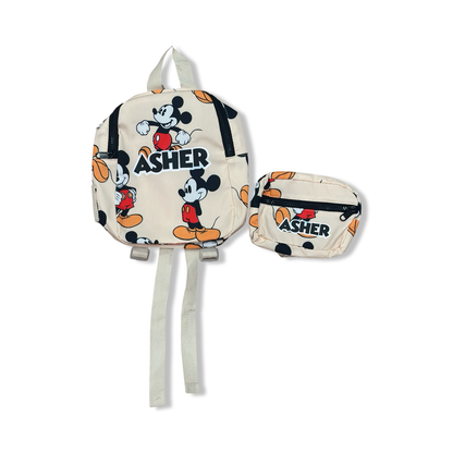 Mickey Backpack and Fanny Set