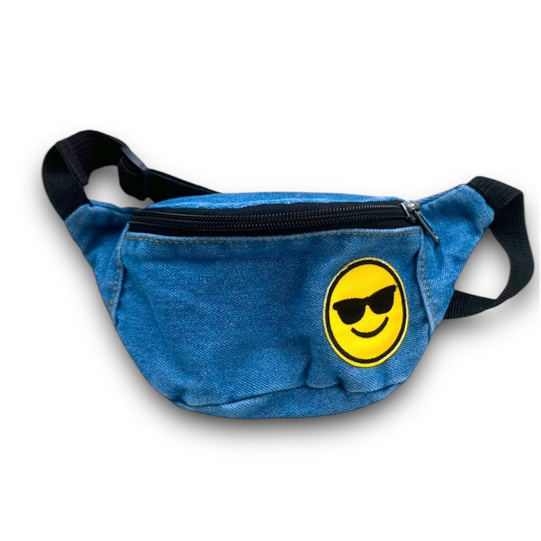 Mini Denim Waist Bag, view 2