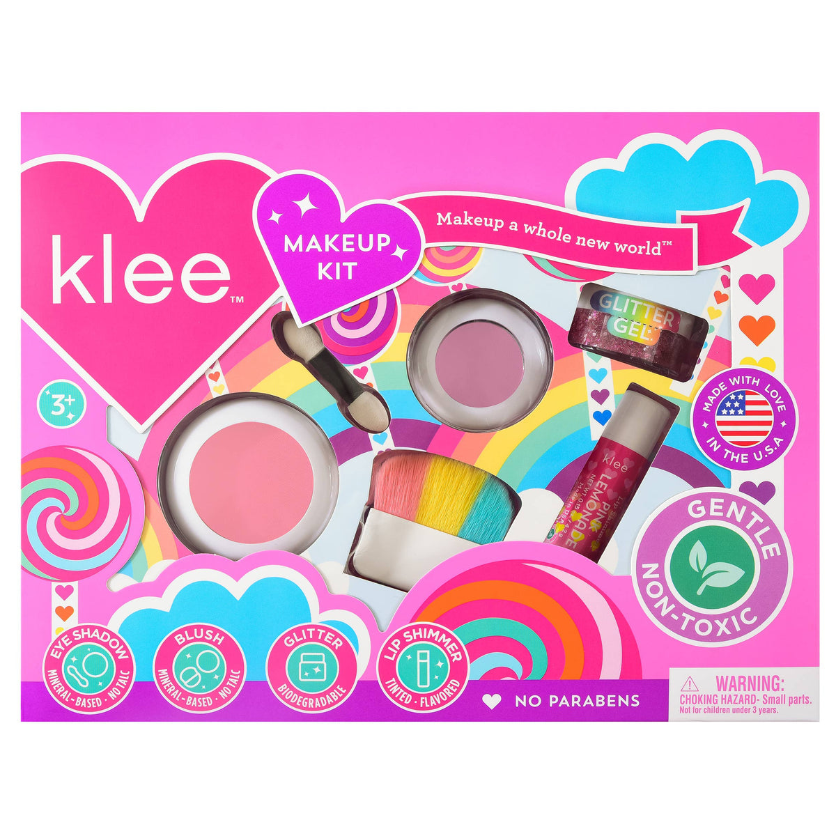 New!! Whirl With It - Pinwheel Love Mineral Makeup Kit, view 3