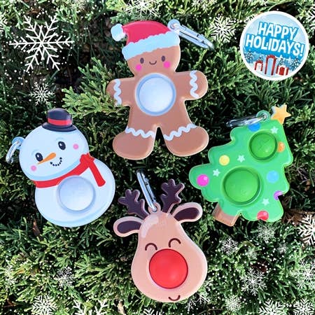 Omg! Mega Pop Christmas Tree Keychain, view 2