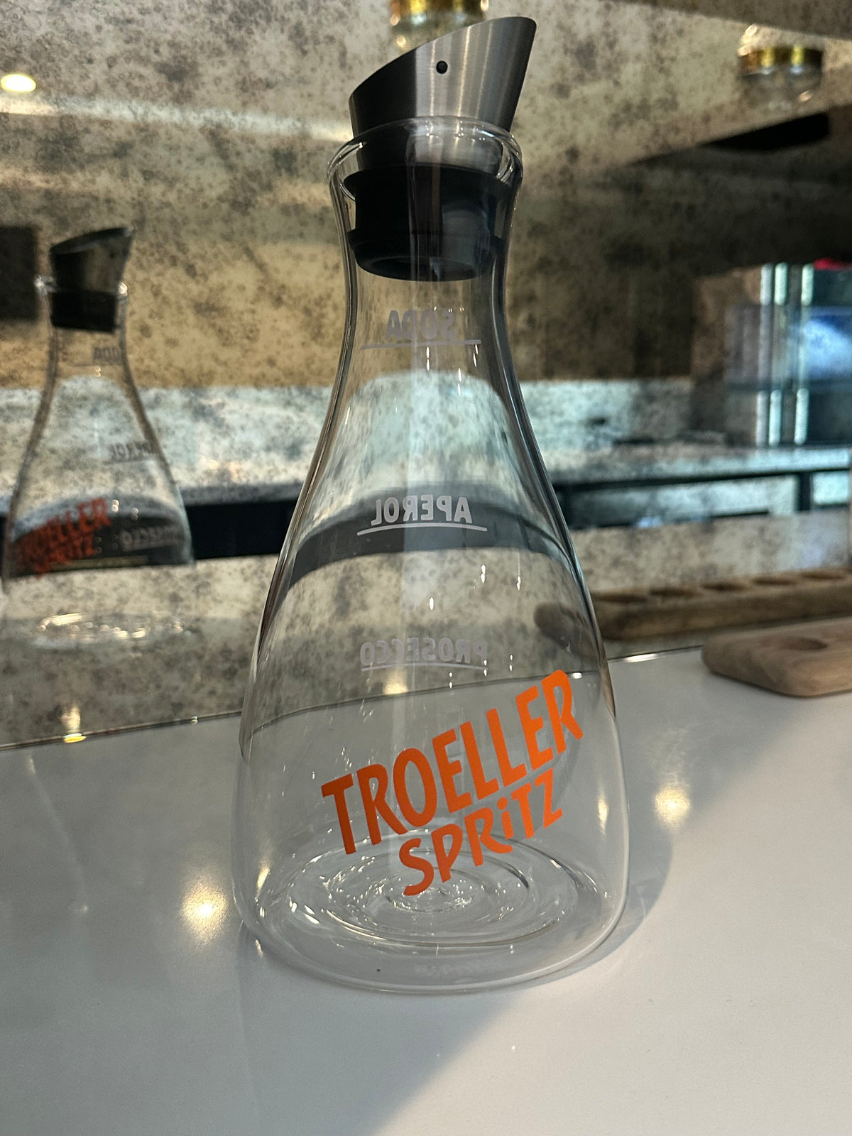 Personalized Aperol Spritz Carafe, view 3