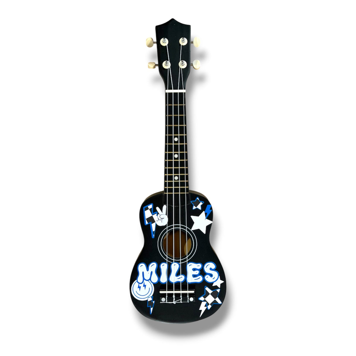 Personalized Kids Wooden Guitar | Custom Name and Design, view 5