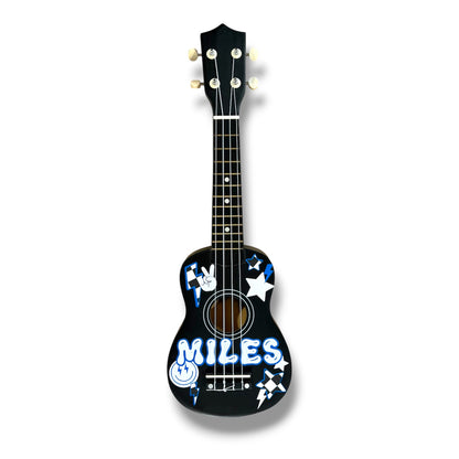 Personalized Kids Wooden Guitar | Custom Name and Design, view 5