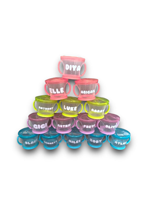 Personalized Snack Container Favor