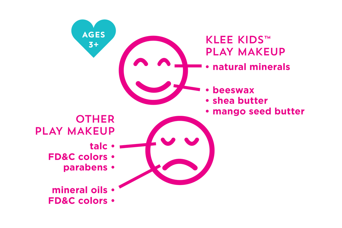 Pom Pom Fairy - Klee Kids Natural Mineral Play Makeup Kit, view 8