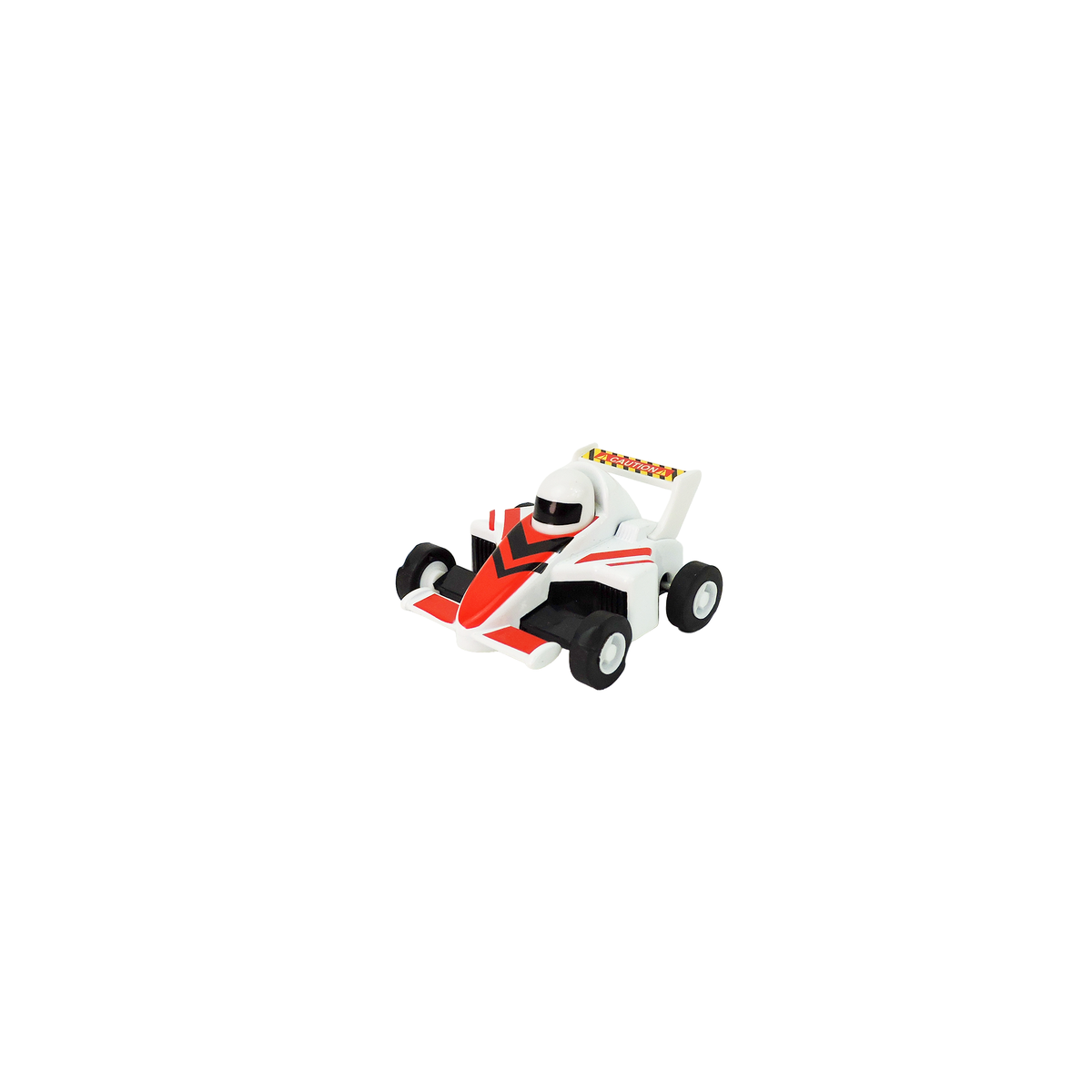 Rollin’ Diecast Pull-Back Racing Car in Clear Box, view 4