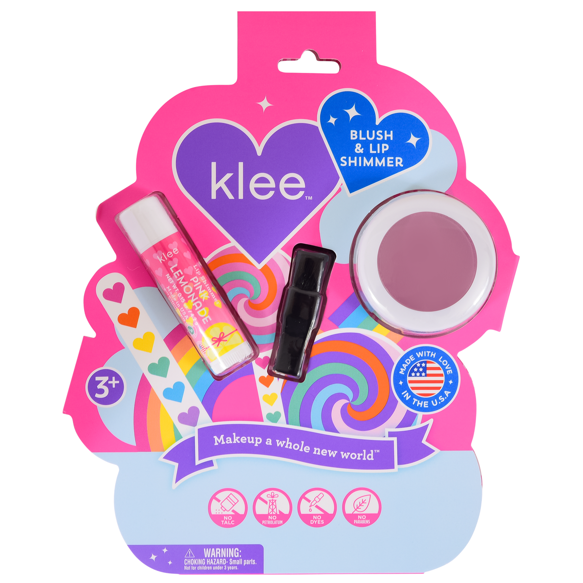 Sunshine Whisper - Blush and Lip Shimmer Set, view 7